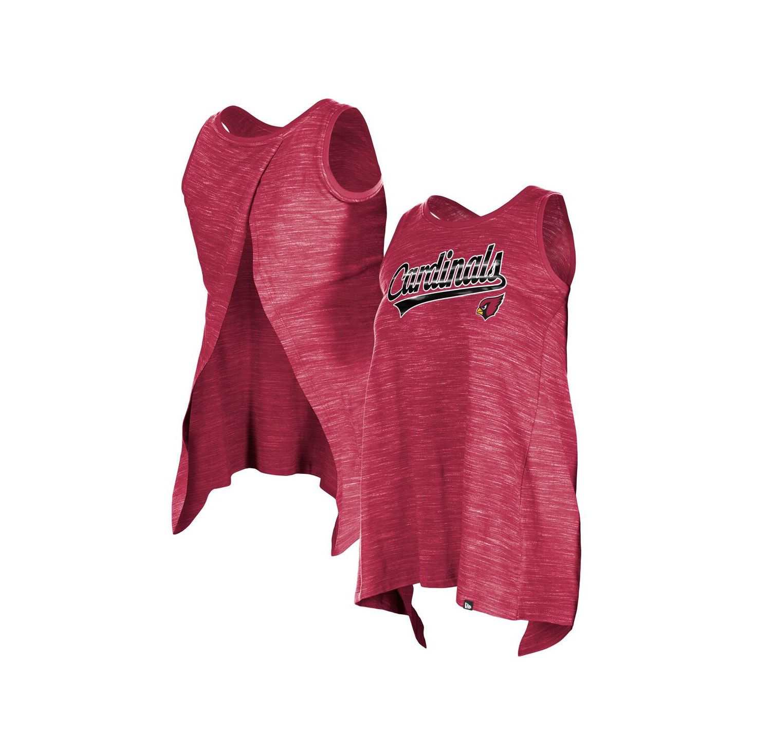 Women's Cardinal Arizona Cardinals Space Dye Active Tank Top