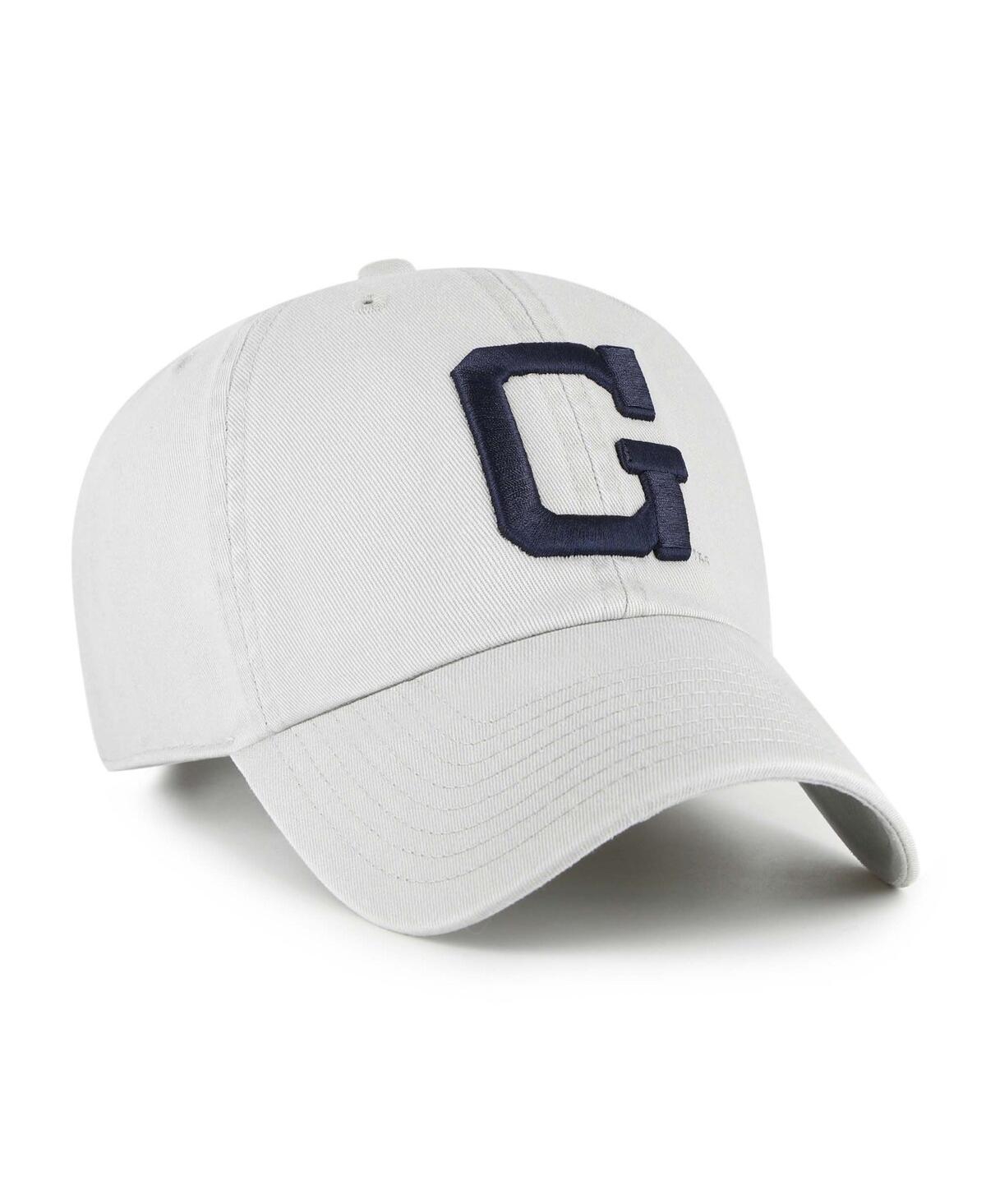 47 Brand Men's Gray Georgetown Hoyas Vault Clean Up Adjustable Hat In Gray