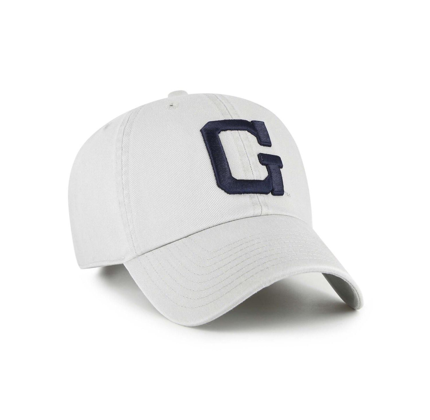 Men's Gray Georgetown Hoyas Vault Clean Up Adjustable Hat