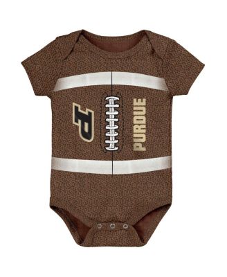 Outerstuff - Newborn Brown Purdue Boilermakers Football Bodysuit