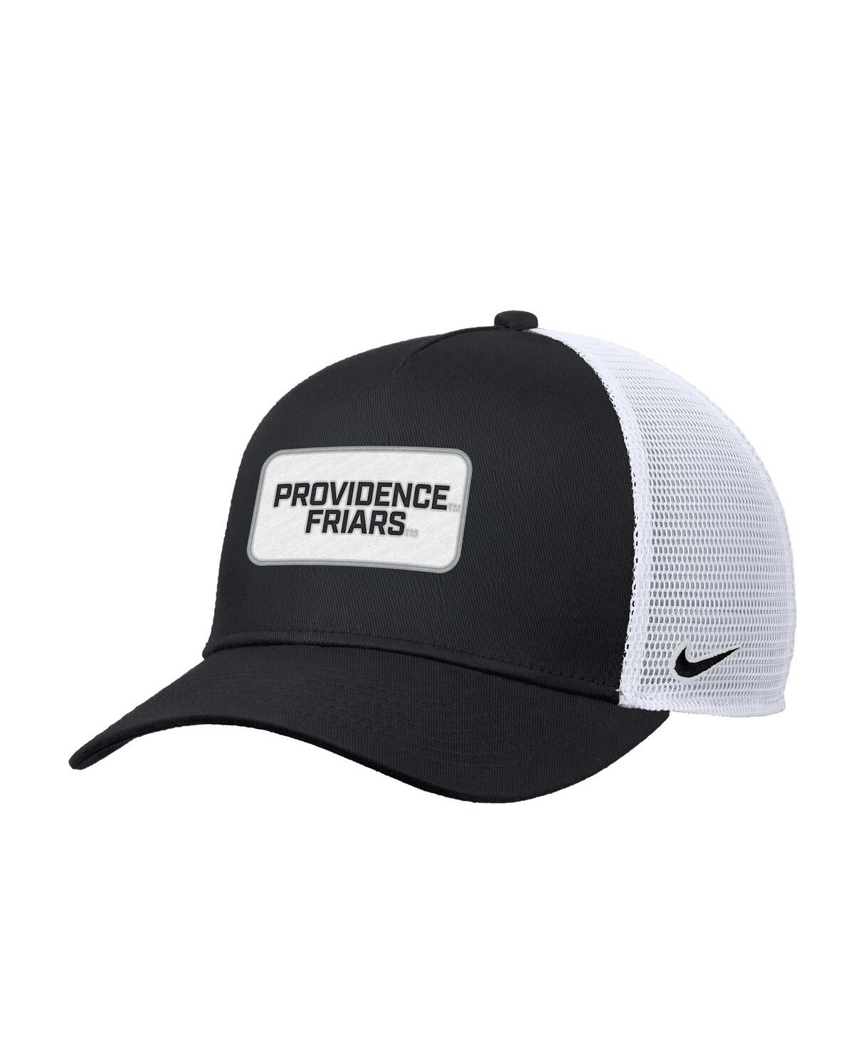 Nike Men's Black Providence Friars 2025 On-Field Rise Trucker Adjustable Hat