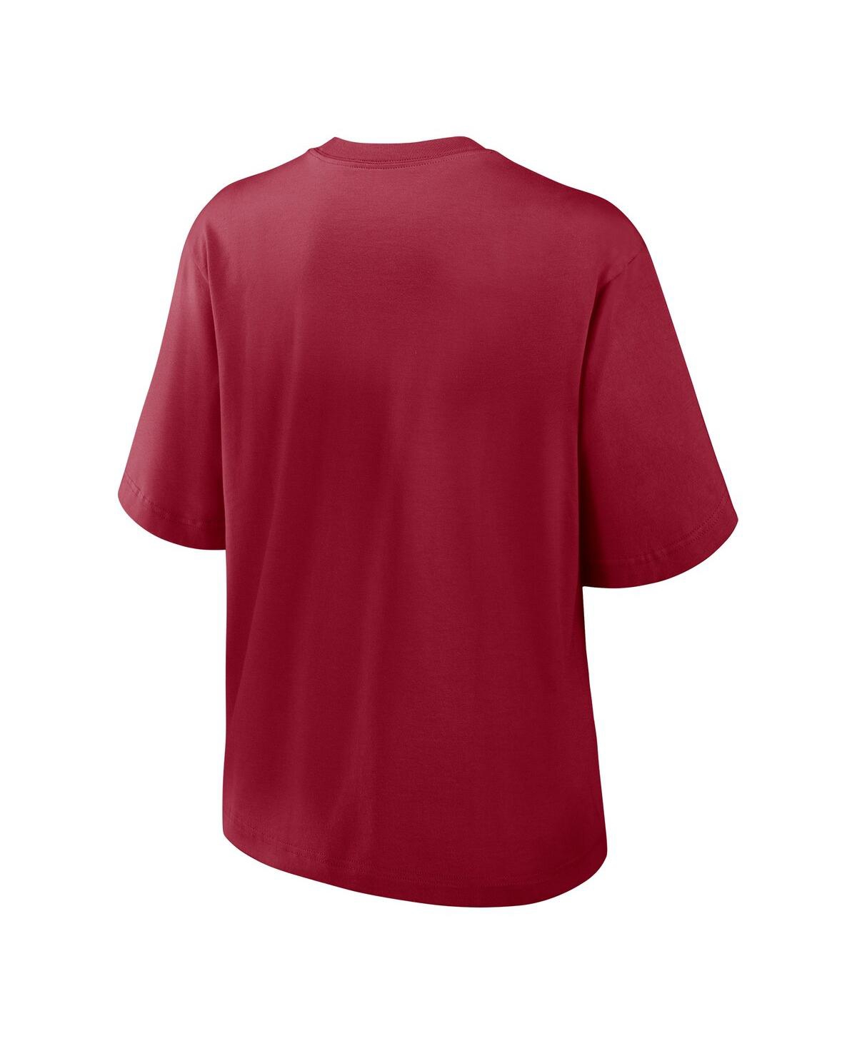 Nike Cardinal Arkansas Razorbacks Boxy T-shirt In Red