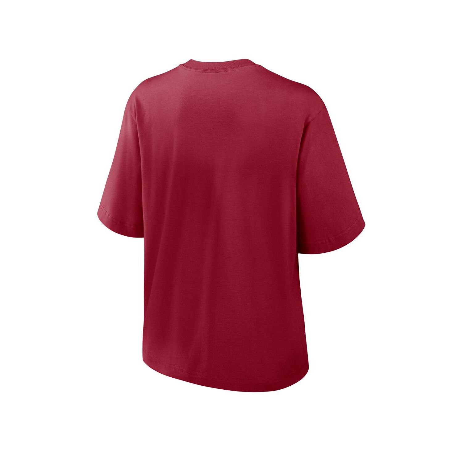 Women's Cardinal Arkansas Razorbacks Boxy T-Shirt