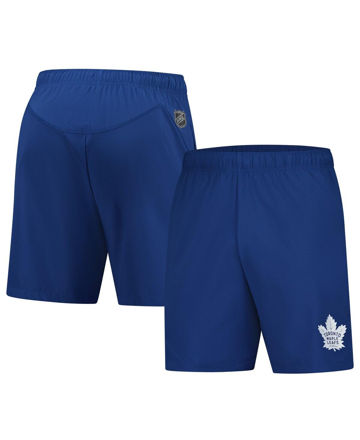 Fanatics Men's Blue Toronto Maple Leaf's Tech Training Shorts In Blue