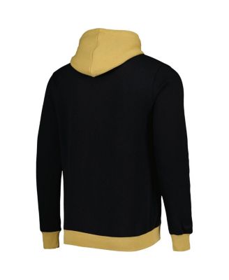 Men's Black New Orleans Saints Big Face 5.0 Pullover Hoodie