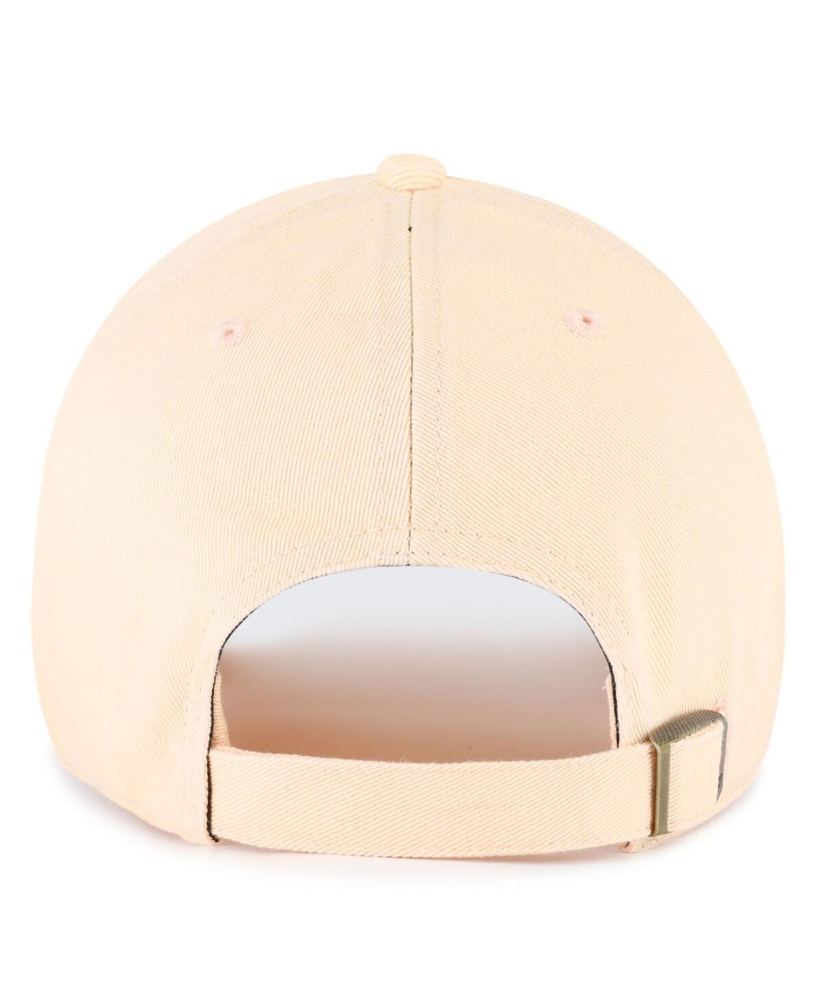47 Brand Men's Light Orange Clemson Tigers Vault Clean Up Adjustable Hat In Orange