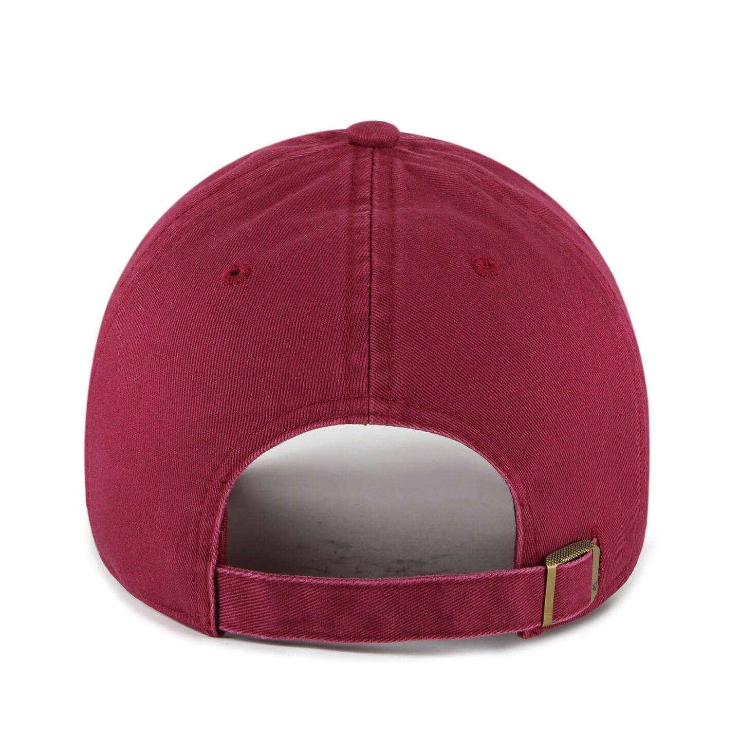 Мужская кепка '47 Brand Garnet Florida State Seminoles Clean Up Adjustable Hat — фото 2