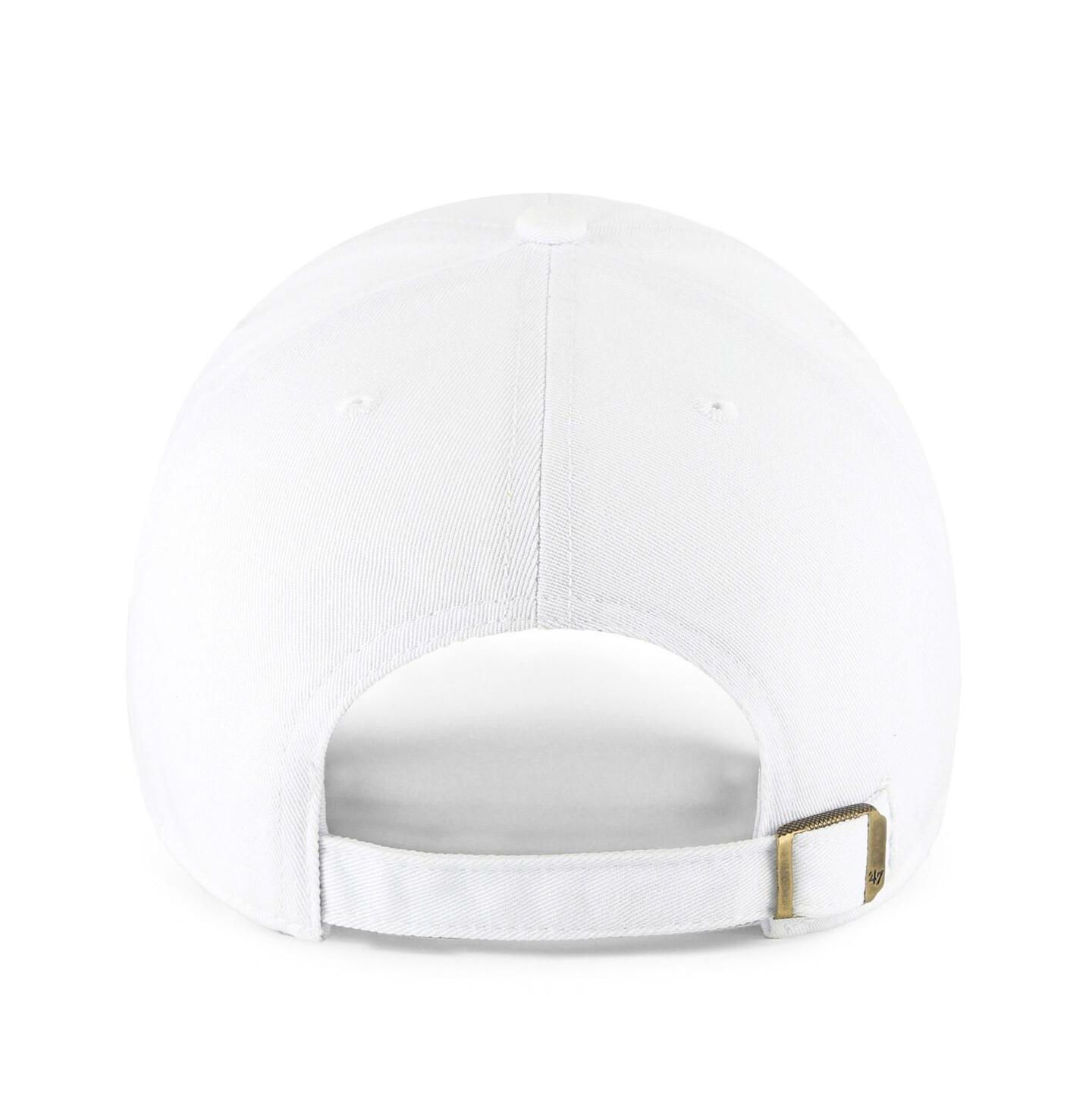 Мужская кепка '47 Brand White Texas A&M Aggies Clean Up Adjustable Hat — фото 2