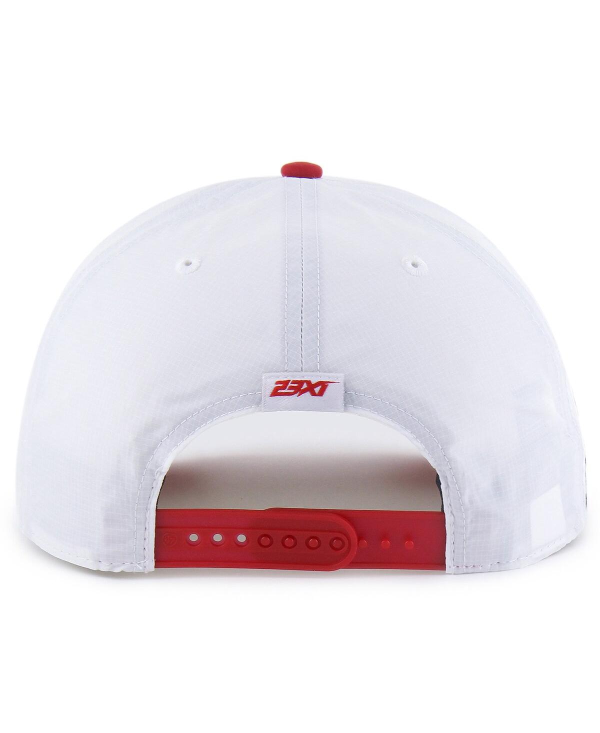 47 Brand Men's White/red Tyler Reddick 23xi Rope Hitch Adjustable Hat In Multi