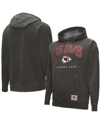 Mitchell & Ness - Gray Kansas City Chiefs Pullover Hoodie
