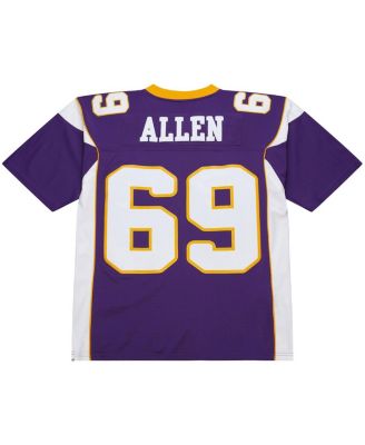 Men's Jared Allen Purple Minnesota Vikings 2011 Legacy Replica Jersey