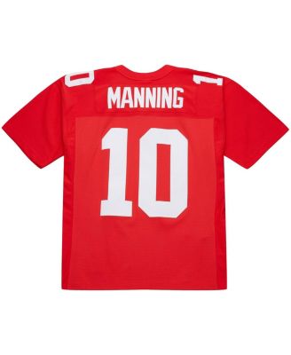 Men's Eli Manning Red New York Giants 2004 Legacy Replica Jersey