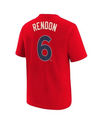 Big Boys and Girls Anthony Rendon Red Los Angeles Angels Fuse City Connect Name Number T-Shirt