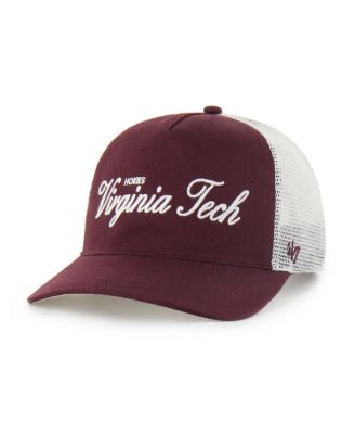 Men's and Women's Maroon Virginia Tech Hokies Contemporary Basics Foundation Trucker Hitch Adjustable Hat