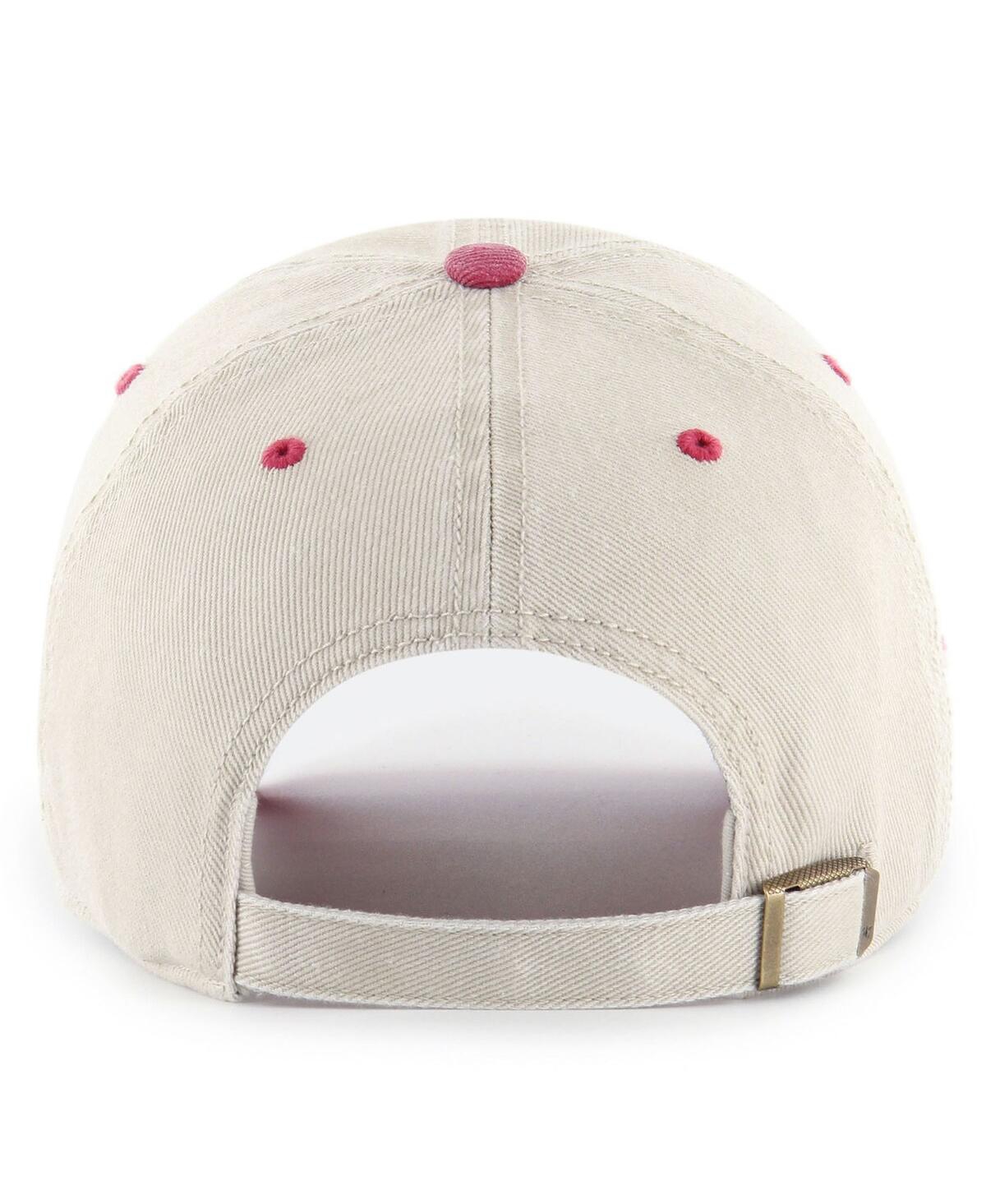 47 Brand Men's Khaki Tampa Bay Buccaneers Breaking Trail Clean Up Adjustable Hat In Brown