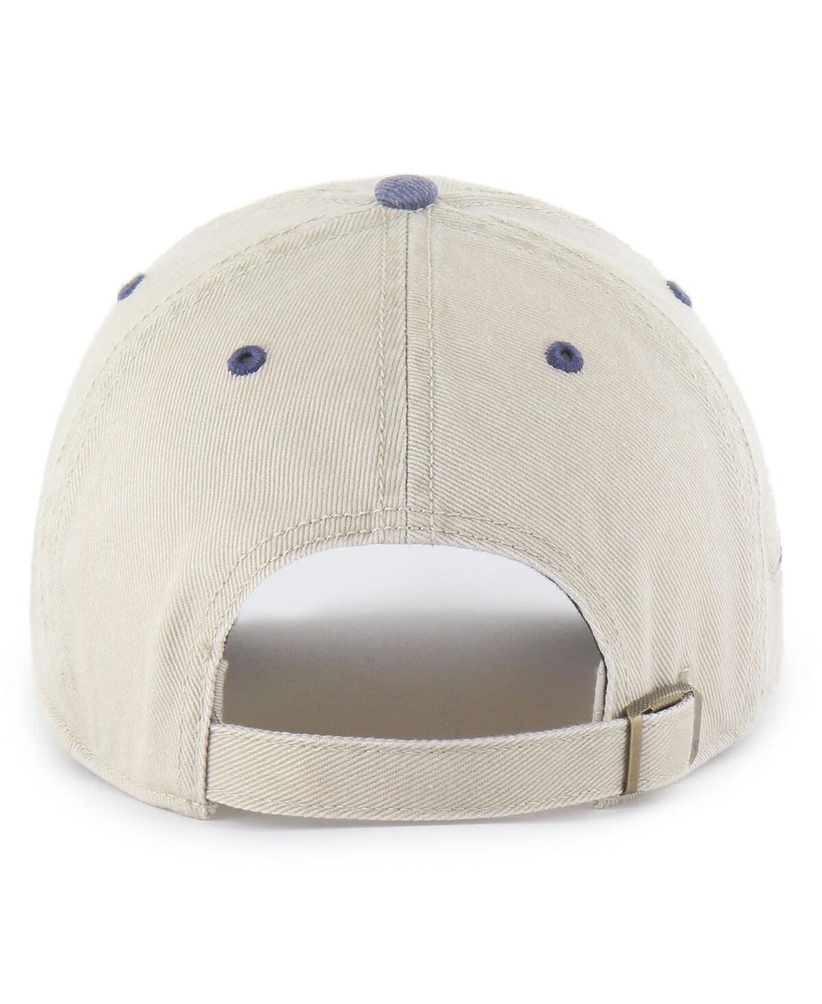 47 Brand Men's Khaki New England Patriots Breaking Trail Clean Up Adjustable Hat In Brown