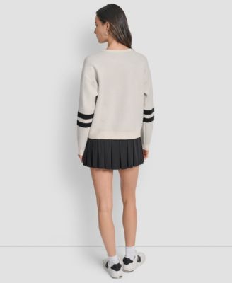 Women's Varsity Logo Crew Neck Sweater