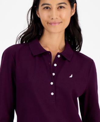 Women's Long Sleeve Polo Shirt