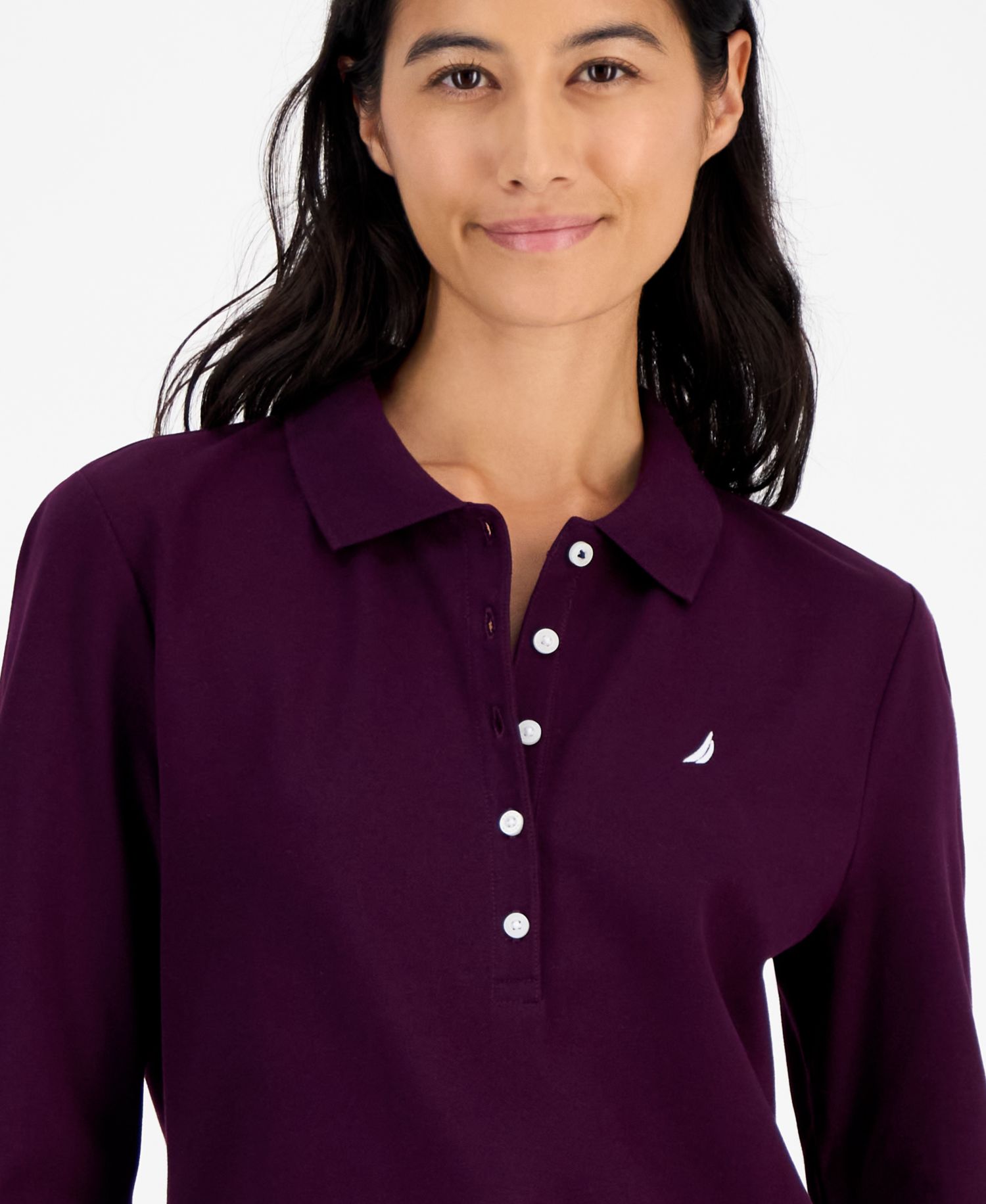 Women's Long Sleeve Polo Shirt