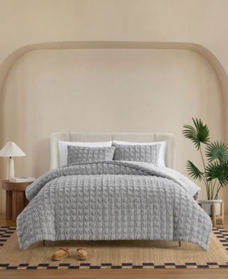 UGG® Denai Faux Fur Reversible Comforter Set - Macy's