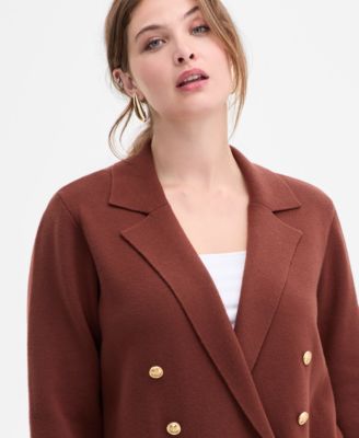 Plus Size Sweater Blazer, Macy's Exclusive 