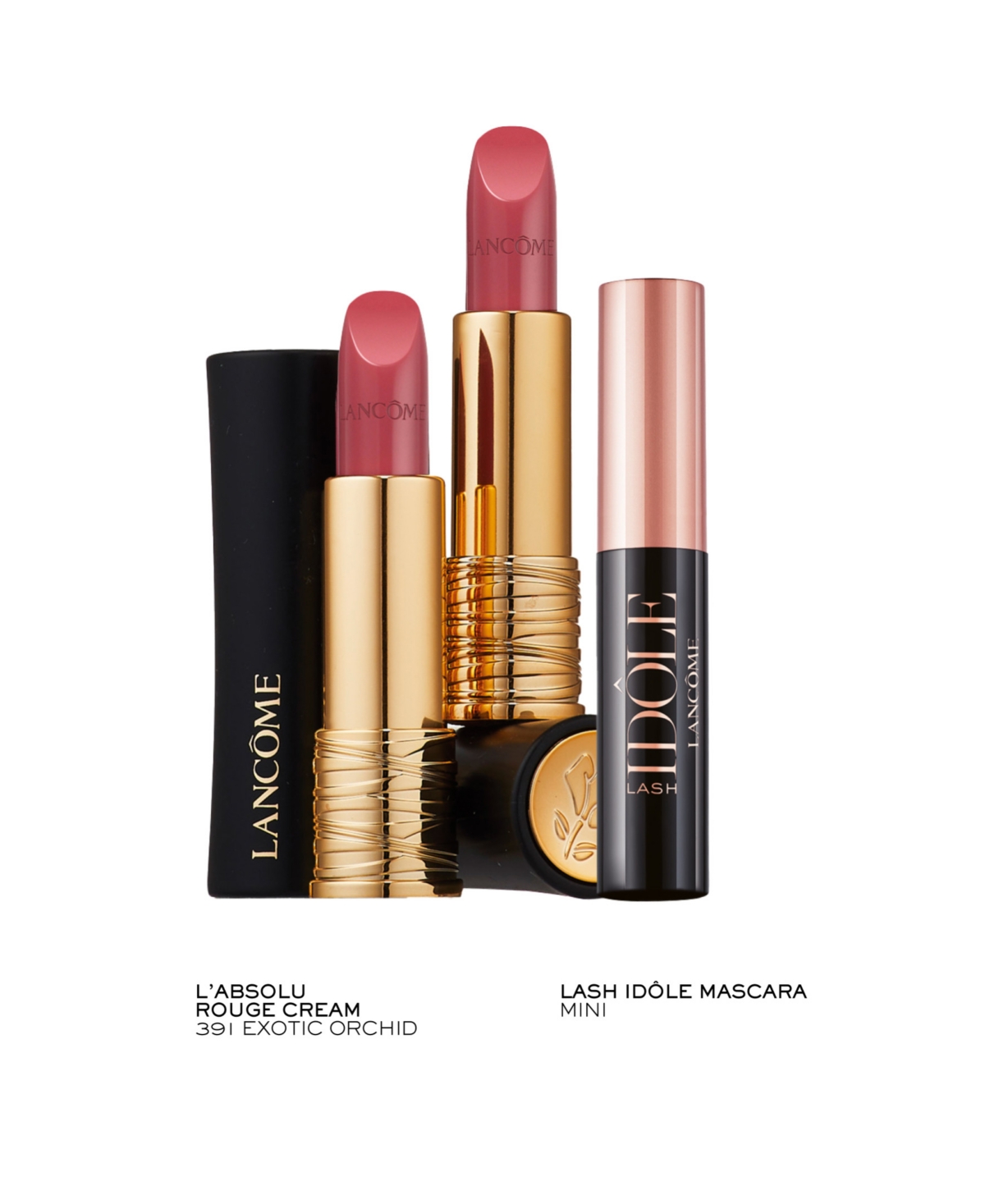 Lancôme 3-pc. L'absolu Rouge Cream Lipstick And Mascara Gift Set, Created For Macy's In Transparent