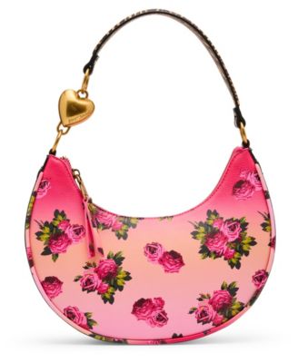 Leopard Floral Small Shoulder Bag