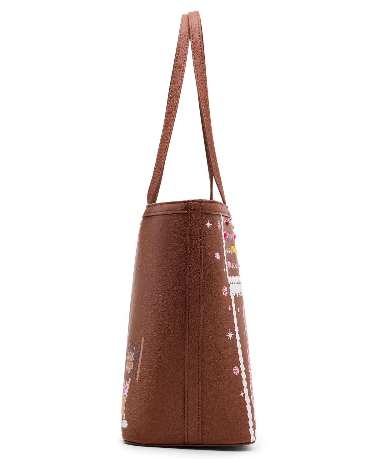 Betsey Johnson Baking Spirits Bright Medium Tote Bag In Brown