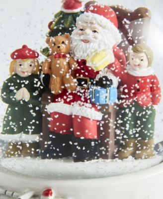 Christmas Tree Christmas Village Snow Globe