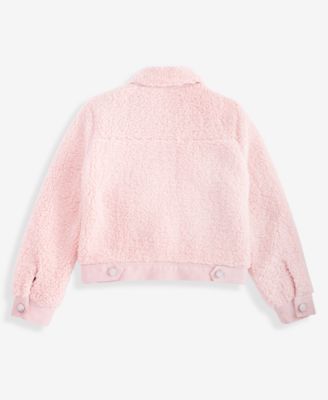 Girls' 4-8 Center-Front Button Jacket