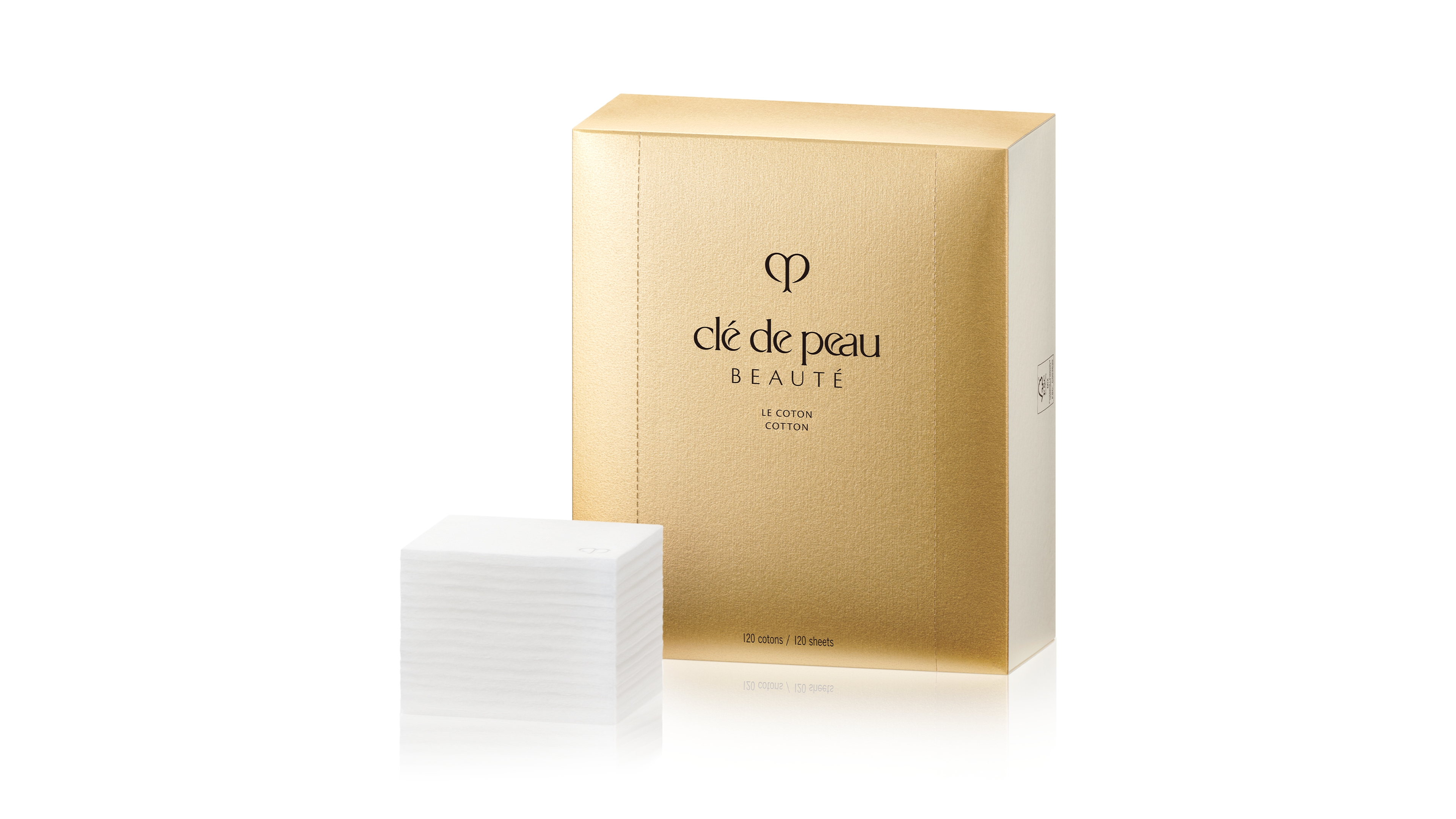 Cle de Peau Beaute Cotton, 120 sheets
