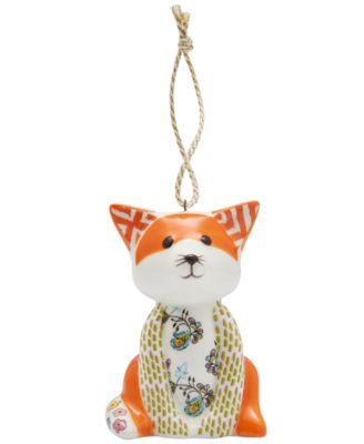Spode - Kit Kemp Christmas Patchwork Tally Ho Fox Ornament