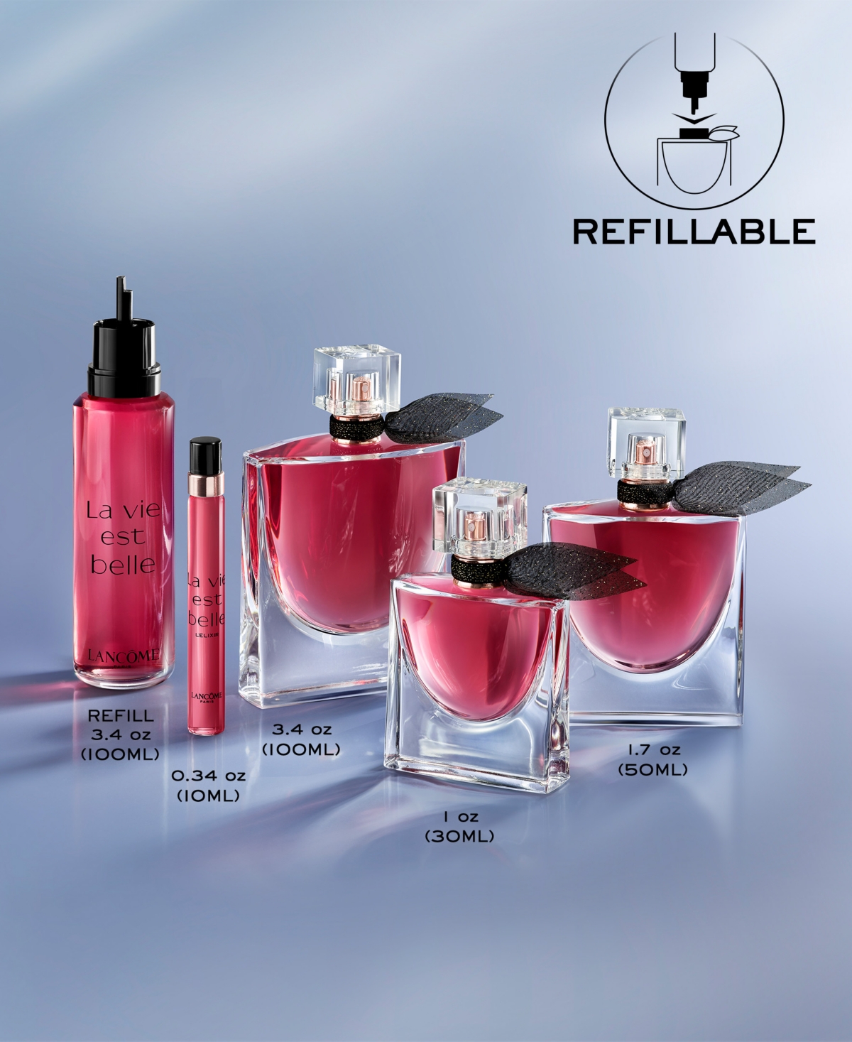 Lancôme 3-pc. La Vie Est Belle Elixir Holiday Gift Set In Transparent