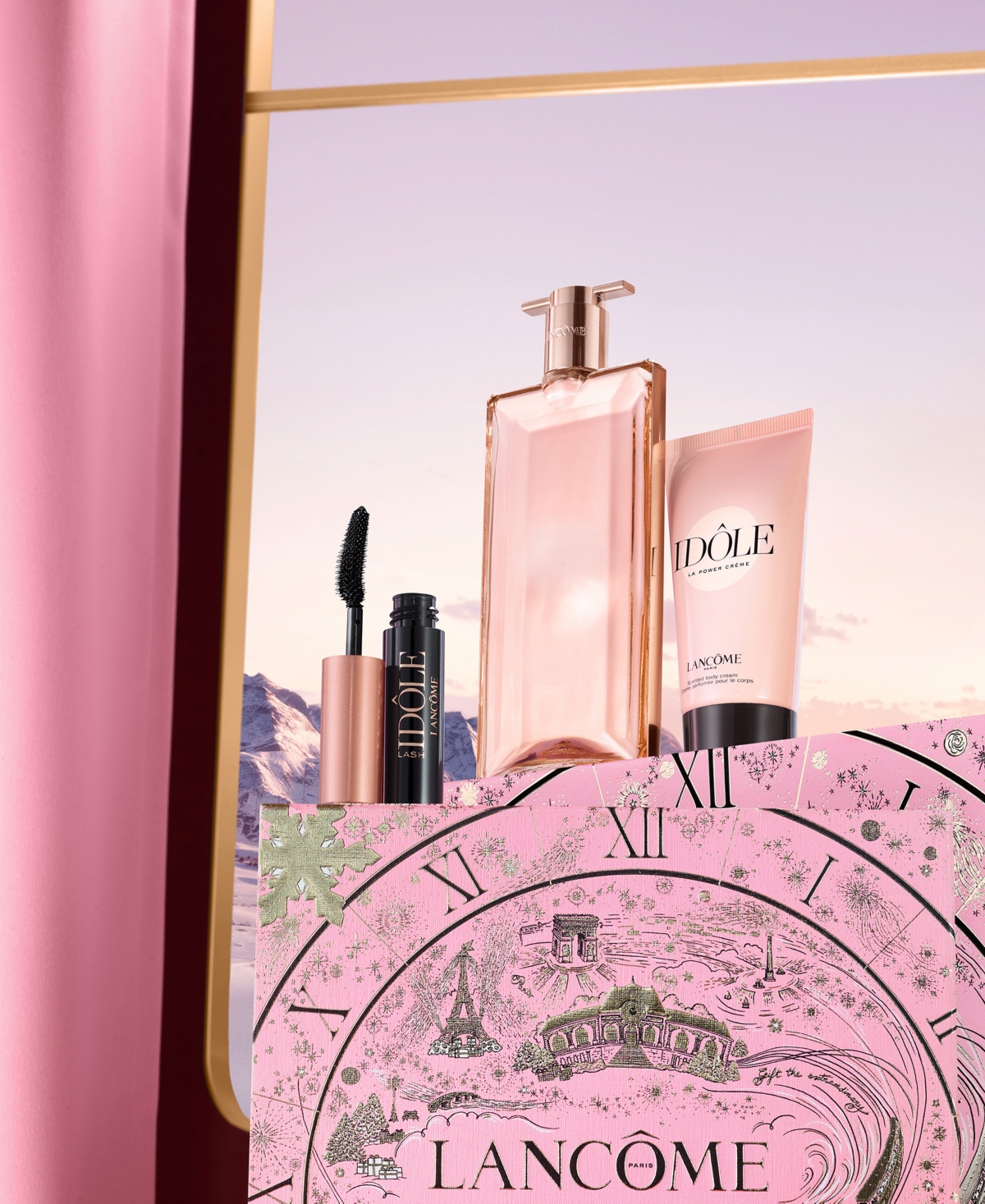 Lancôme Idole Fragrance Gift Set With Lotion And Mascara In Transparent