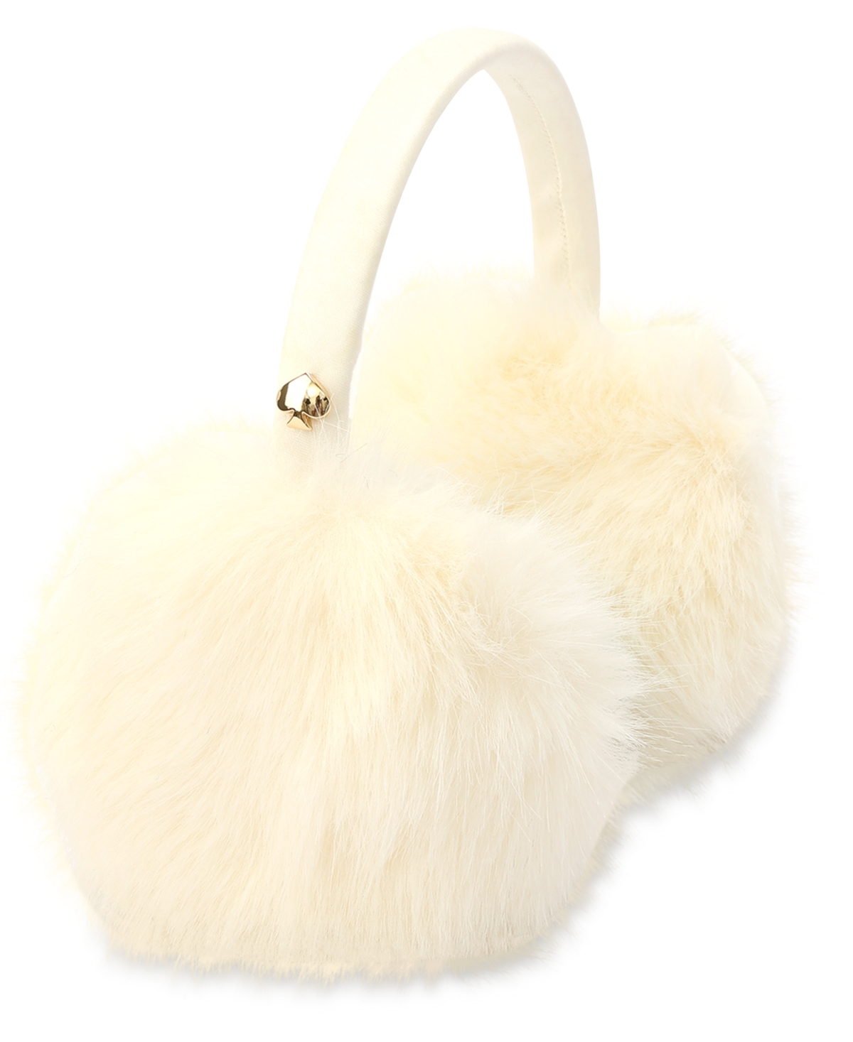Kate Spade Oversized Faux-fur Earmuffs In Neutral