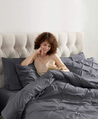 Luxury Soft Pinch Pleat 7-Pc. Comforter Set, Full