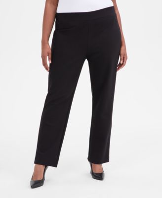 Plus Size High-Rise Slim-Fit Ankle Pants, Macy's Exclusive 