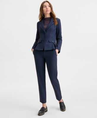 Women's Peplum-Hem Blazer