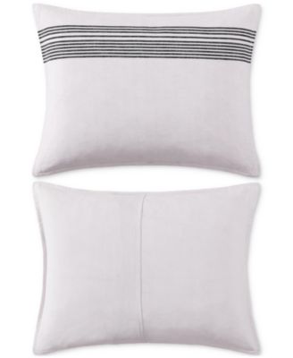 Brooklyn Heights Striped Cotton 3-Piece Comforter Set, Full/Queen