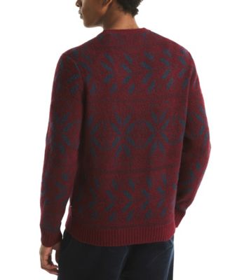 Men's Fair Isle Print Sweater