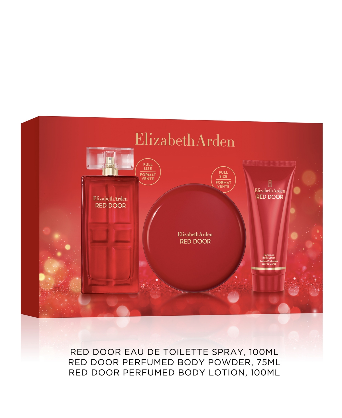 Elizabeth Arden 3-pc. Red Door Eau De Toilette Gift Set In Transparent