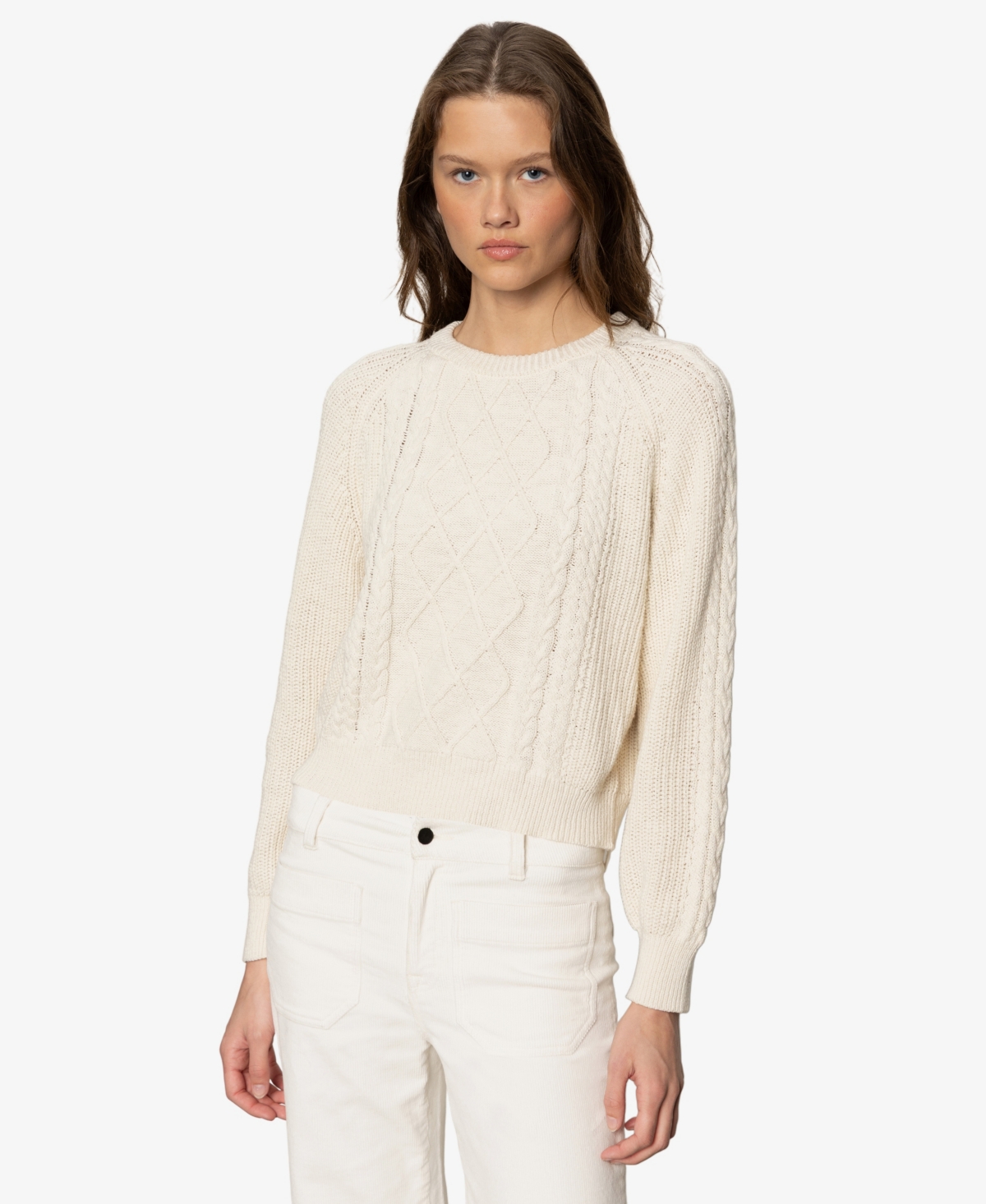 Sanctuary Women's Nomad Cable Popover Sweater