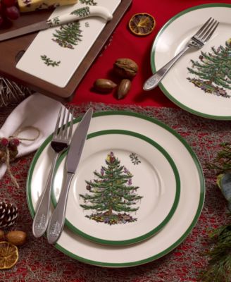 Spode Christmas Tree 12 Pc. Dinnerware Set, Service for 4