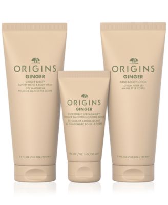 3-Pc. Ginger Aromatic Body Wash & Lotion Gift Set