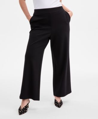 Plus Size High-Rise Pull-On Pants, Macy's Exclusive 