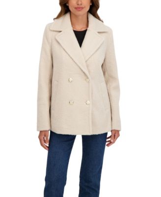 Women's Boucle Pea Coat