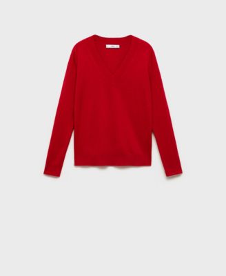 Women's V-Neck Knit Sweater