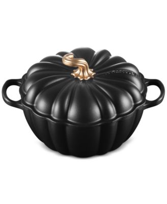Enameled Cast Iron Signature 4 Qt. Pumpkin Dutch Oven with Lid