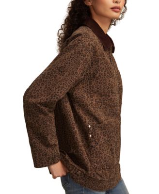 Women's&nbsp;Washed Oversized Chore Jacket