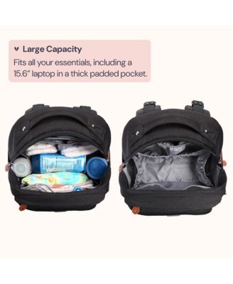 Kids Diaper Bag Backpack Versatile Bag Travel Mummy Bag with Changing Pad & Accessories